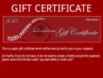 $50 Gift Certificate