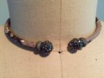 Python Leather Choker
