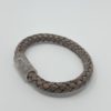 Men's Leather Braided Bracelet - Image 5
